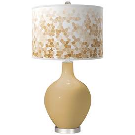 Image1 of Empire Gold Mosaic Ovo Table Lamp