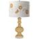 Empire Gold Rose Bouquet Apothecary Table Lamp