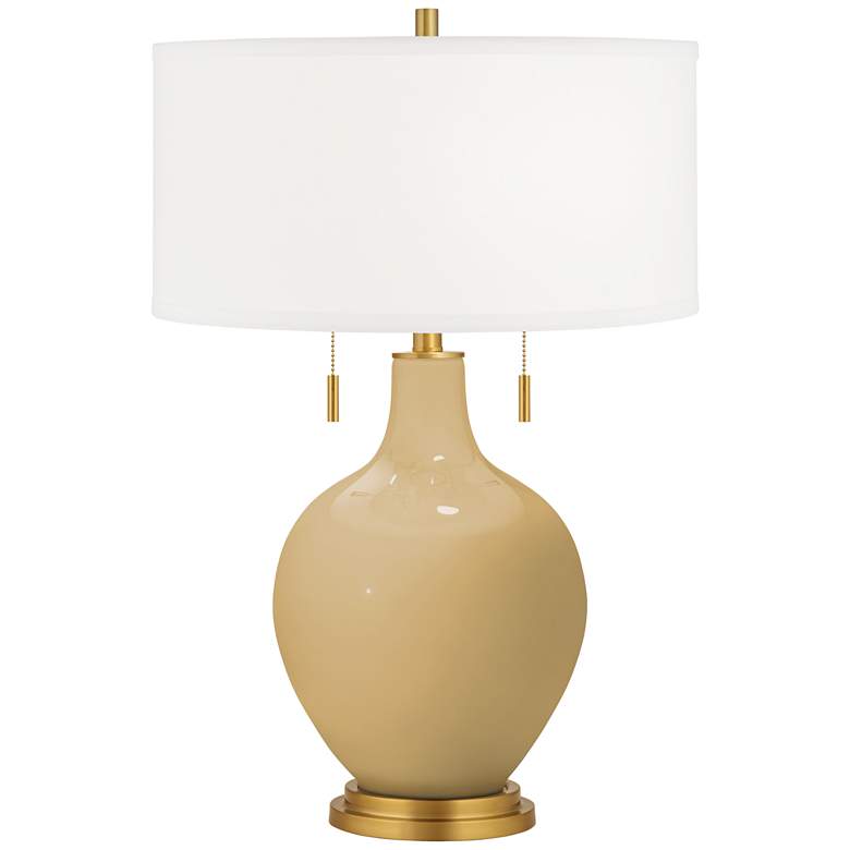 Image 1 Empire Gold Toby Brass Accents Table Lamp