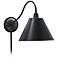Empire Oil-Rubbed Bronze Hyde Plug-In Swing Arm Wall Lamp