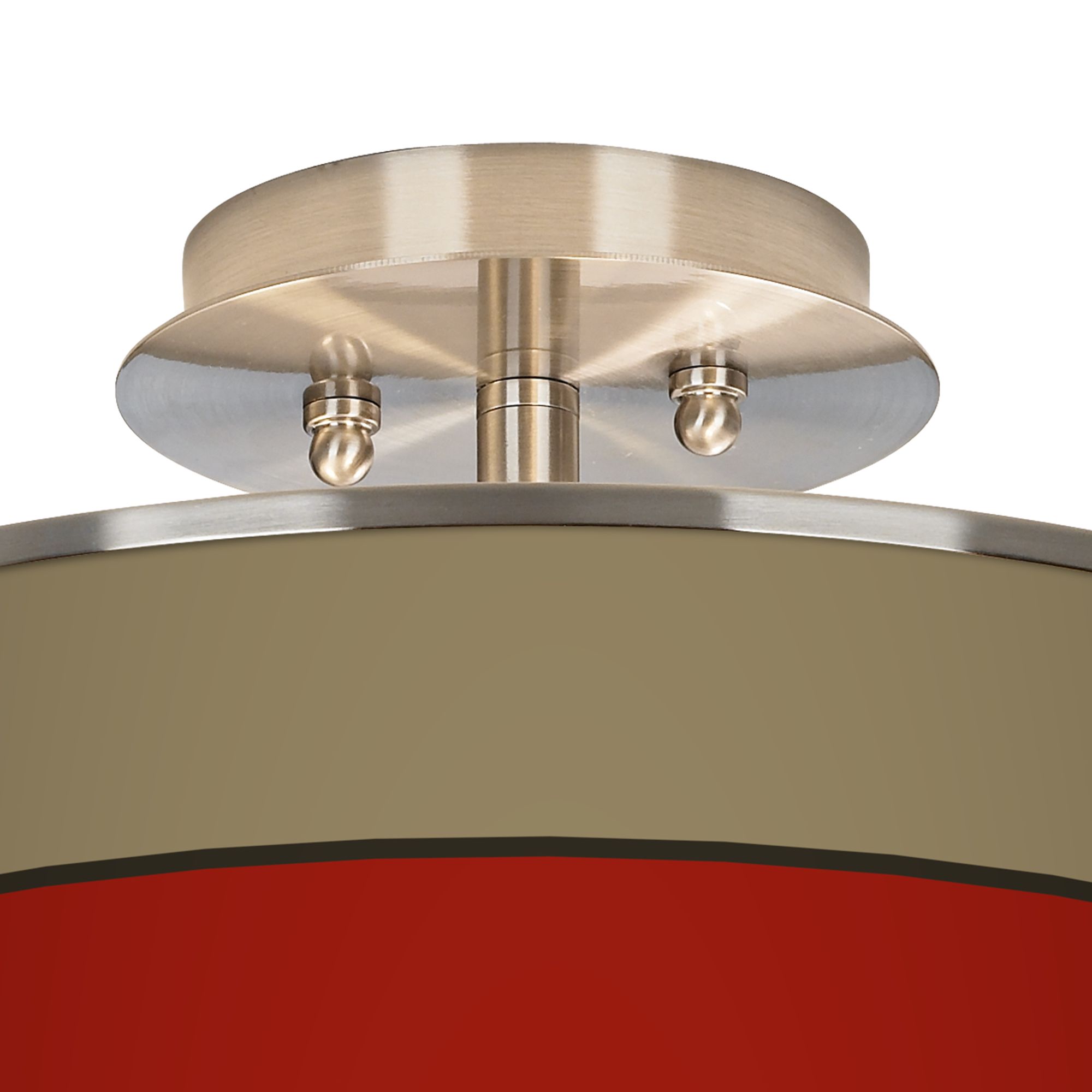 Image 2 Empire Red Giclee Glow 14" Wide Ceiling Light more views