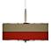Empire Red Giclee Glow 16" Wide Pendant Light