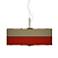 Empire Red Giclee Glow 20" Wide Pendant Light