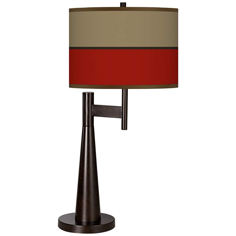 Image 1 Empire Red Giclee Novo Table Lamp