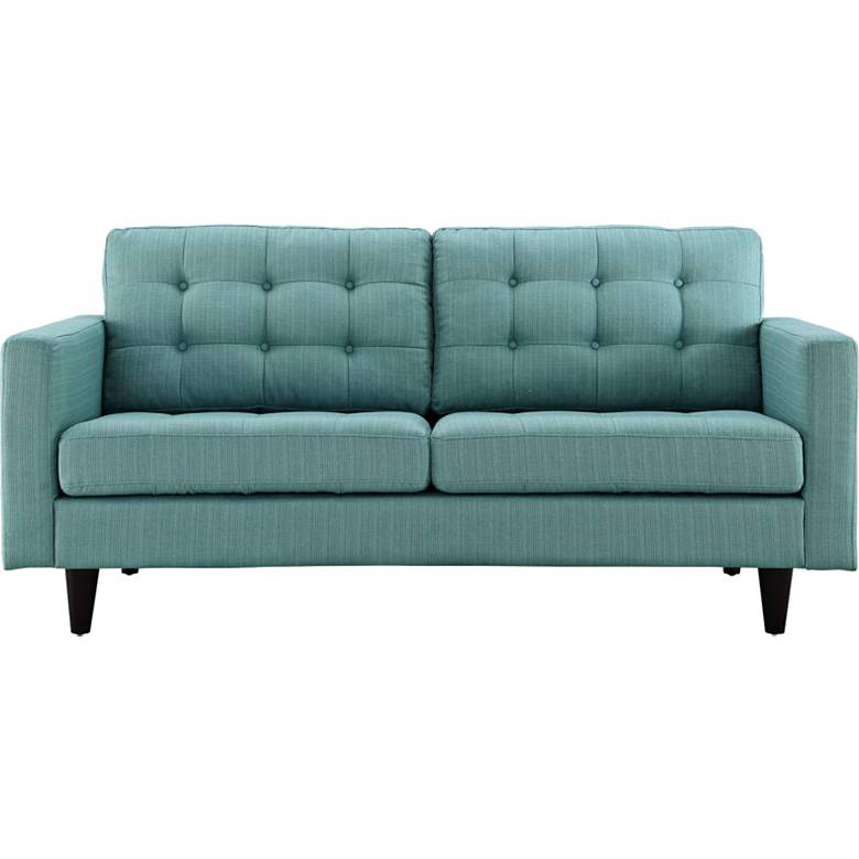 Image 2 Empress Laguna Fabric Tufted Loveseat