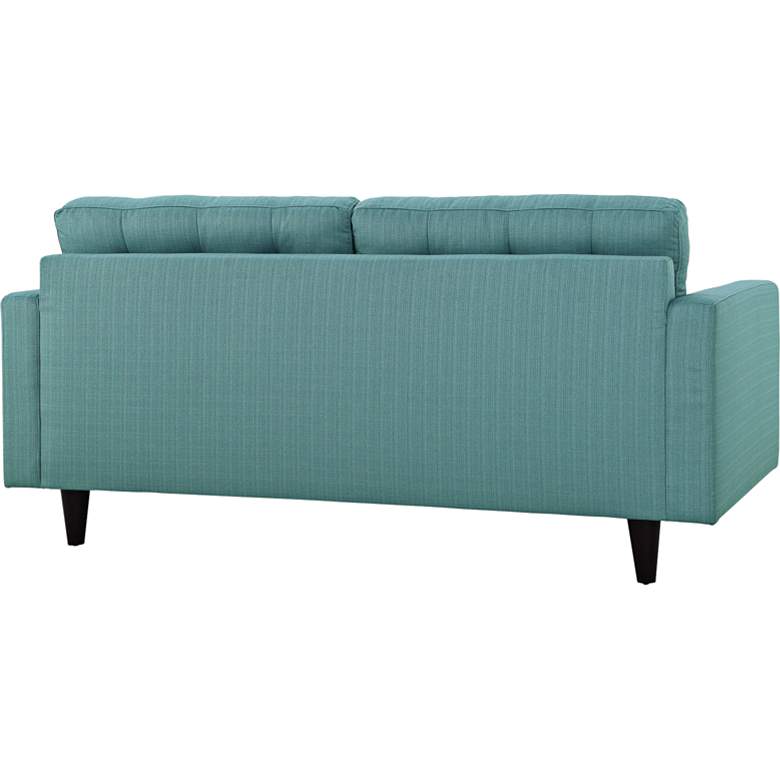 Image 4 Empress Laguna Fabric Tufted Loveseat more views