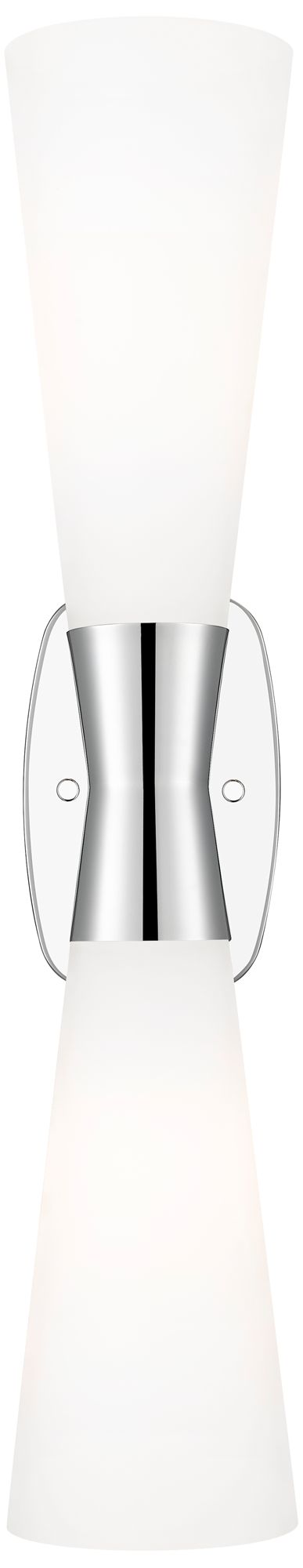 Image 4 Emrys by Z-Lite Polished Nickel 2 Light Wall Sconce more views