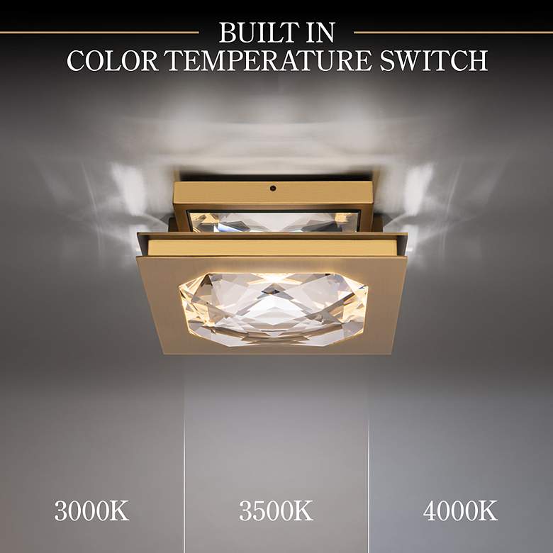 Image 4 Enchante 1-Lt LED Semi-Flush Mount more views