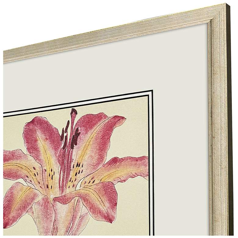 Image 3 Enchanted Blooms II 19"W x 23"H Framed Art Set of 3 more views