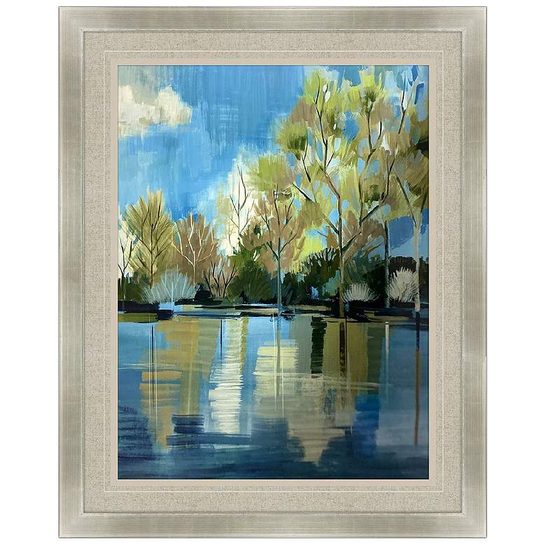 Image 1 Enchanted Forest I 45"W x 53"H Transitional Framed Art