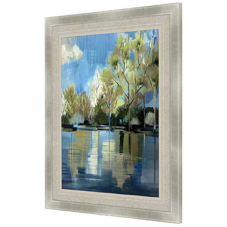 Image 2 Enchanted Forest I 45"W x 53"H Transitional Framed Art more views