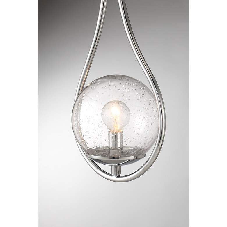 Image 6 Encino 1-Light Wall Sconce in Polished Chrome more views