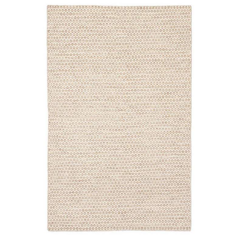 Image 1 Enclave Pompano ENC04 5'x8' Beige and Ivory Trellis Area Rug