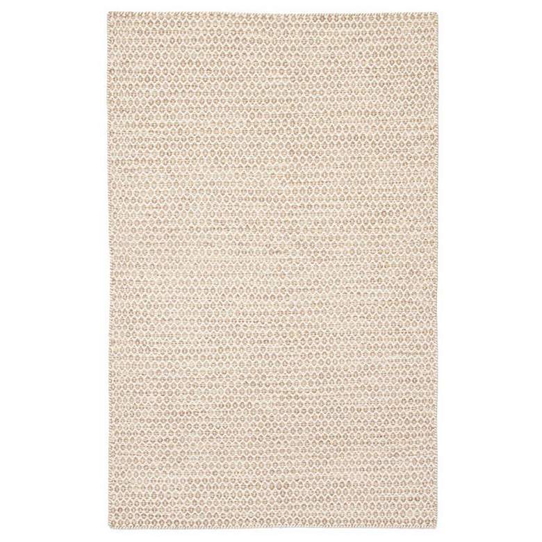 Image 1 Enclave Pompano ENC04 5&#39;x8&#39; Beige and Ivory Trellis Area Rug