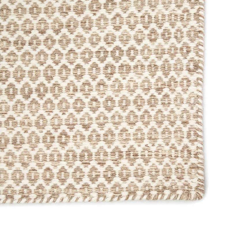 Image 4 Enclave Pompano ENC04 5&#39;x8&#39; Beige and Ivory Trellis Area Rug more views