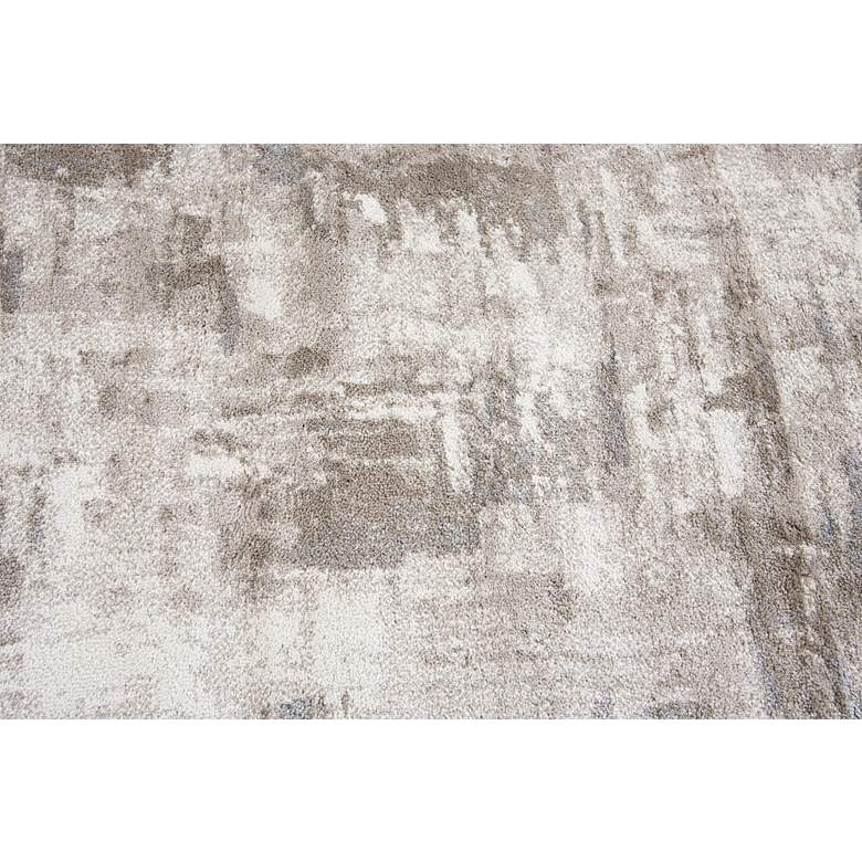 Image 4 Encore EN7258 5'2"x7'3" Beige and Gray Abstract Area Rug more views