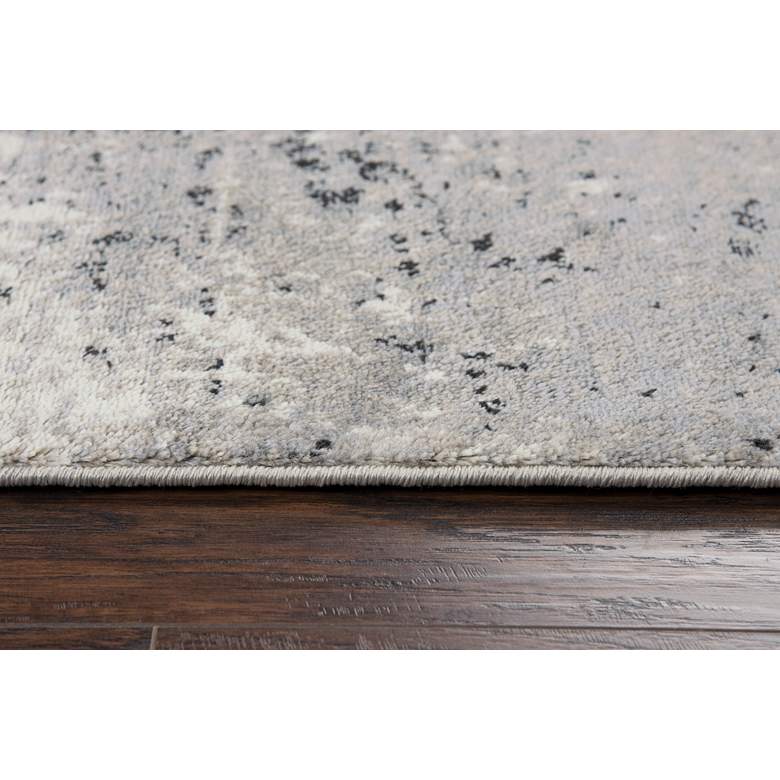 Image 4 Encore EN7263 5'2"x7'3" Brown and Gray Abstract Area Rug more views