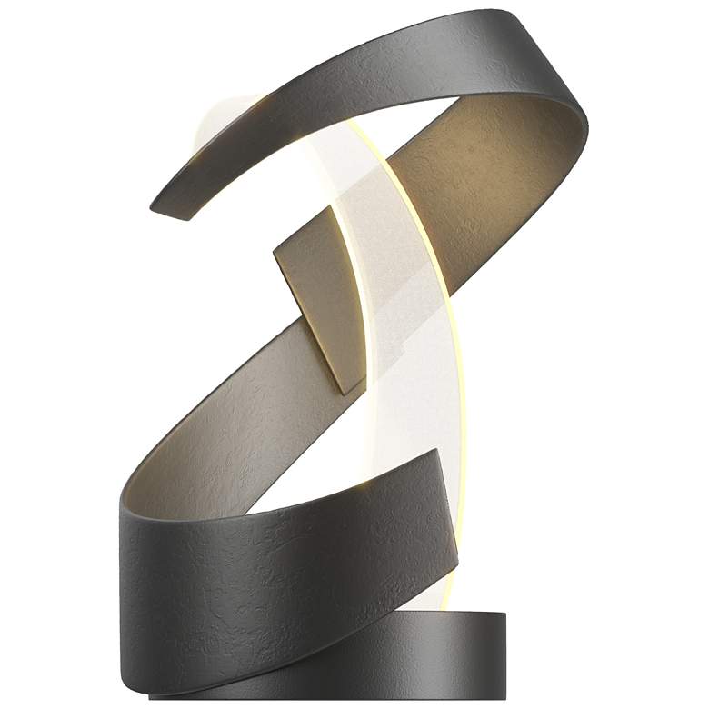 Image 1 Encounter 15" High Black LED Table Lamp