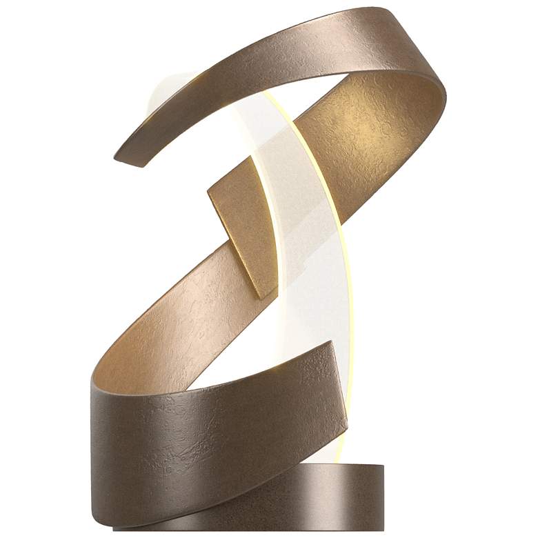 Image 1 Encounter 15" High Bronze LED Table Lamp