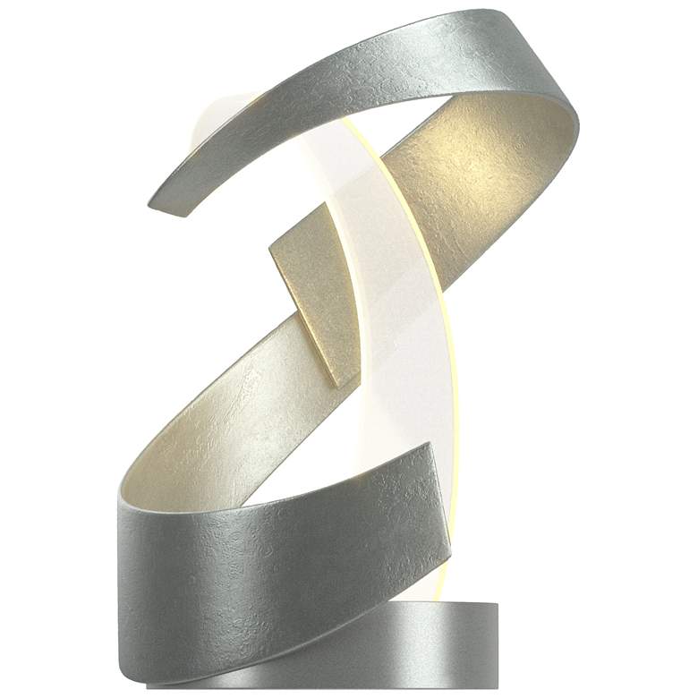 Image 1 Encounter 15" High Vintage Platinum LED Table Lamp