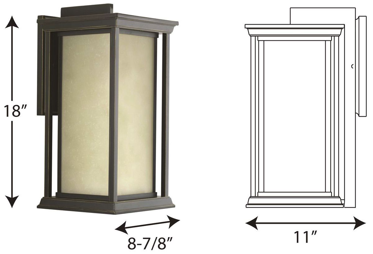 Image 4 Endicott Collection One-Light Extra-Large Wall Lantern more views