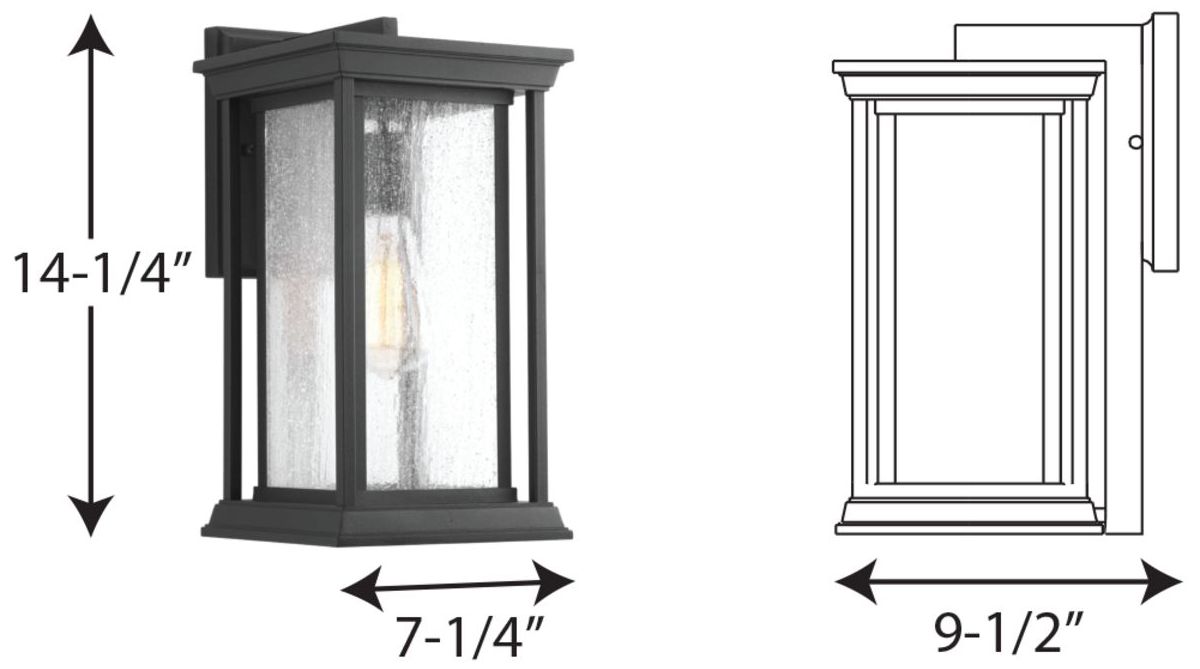Image 4 Endicott Collection One-Light Medium Wall Lantern more views