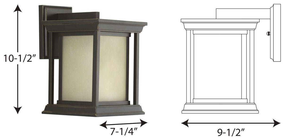 Image 4 Endicott Collection One-Light Small Wall Lantern more views