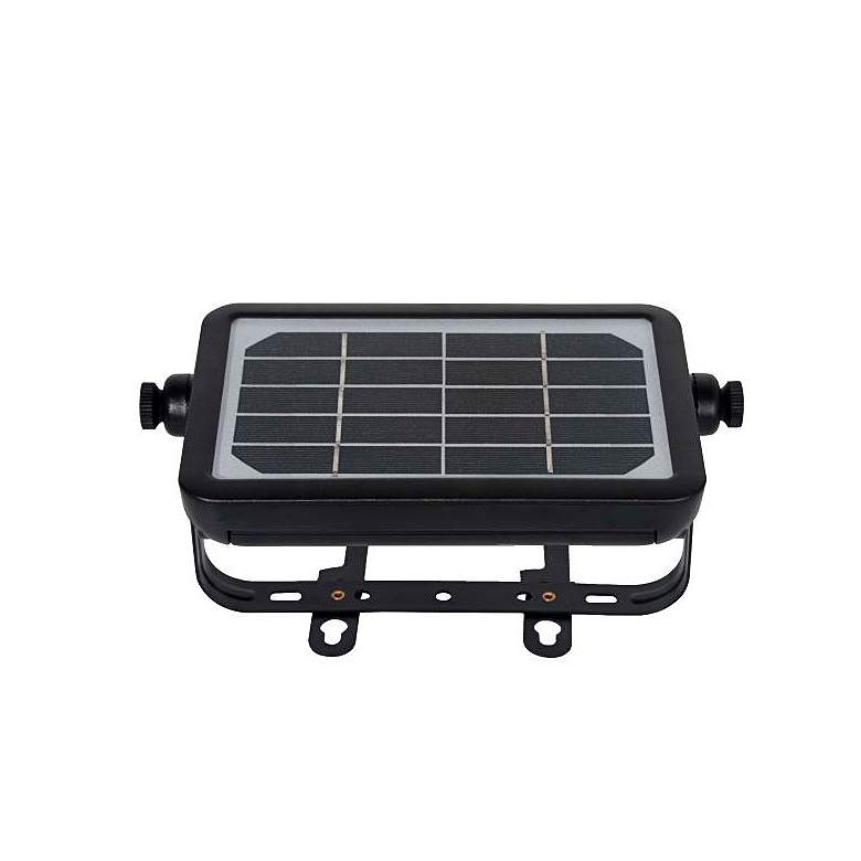 Image 2 Endo 9" High Black PIR Sensor LED 5-in-1 Outdoor Flood Light more views