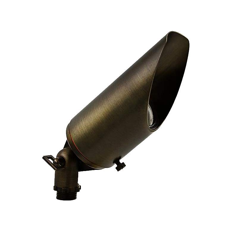 Image 1 Endura 2 1/2" High Dark Brass Landscape Spot Light