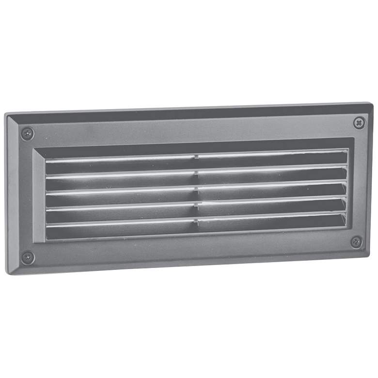 Image 1 Endurance 9"W Architectural Graphite Louver LED Brick Light