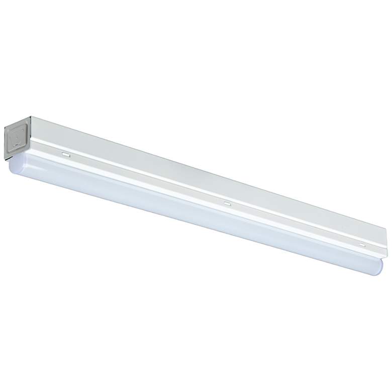Image 1 Energetic Lighting 24 1/4" Wide White Finish Single Strip LED Light