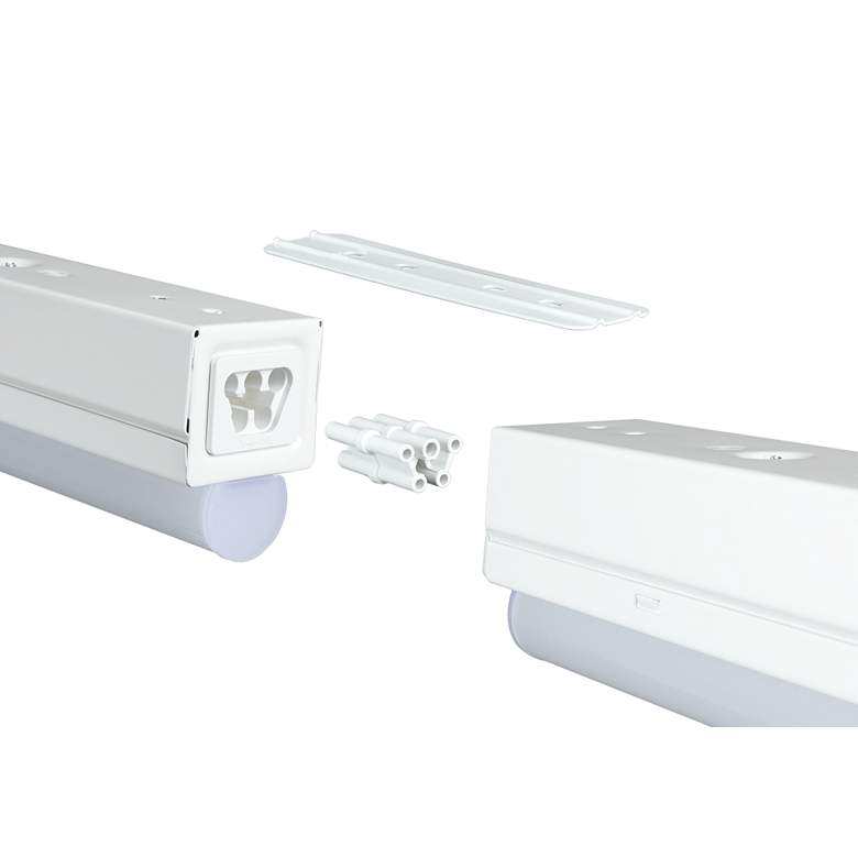 Image 3 Energetic Lighting 24 1/4" Wide White Finish Single Strip LED Light more views
