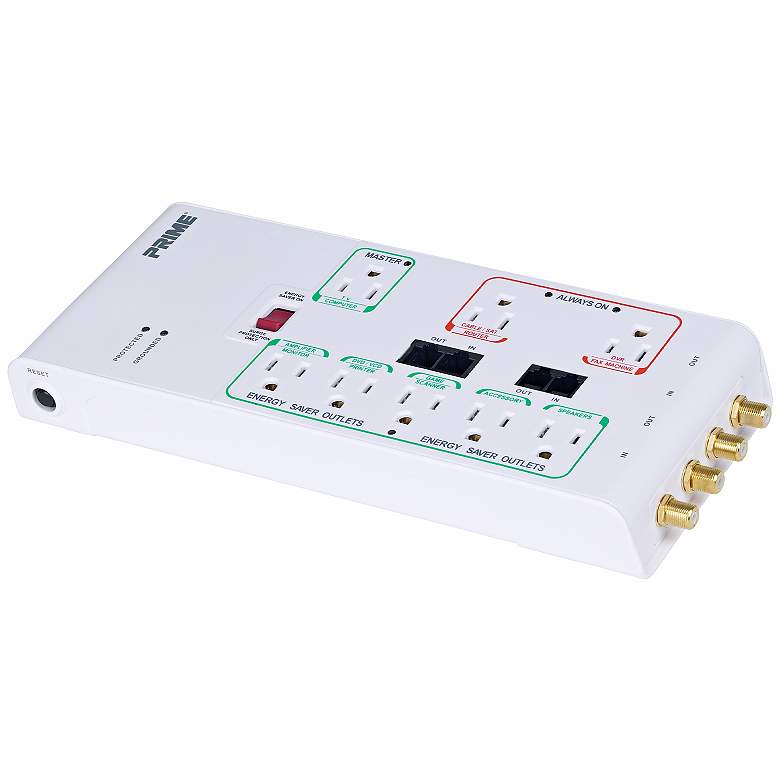 Image 1 Energy Saver Eight Outlet Surge Protector