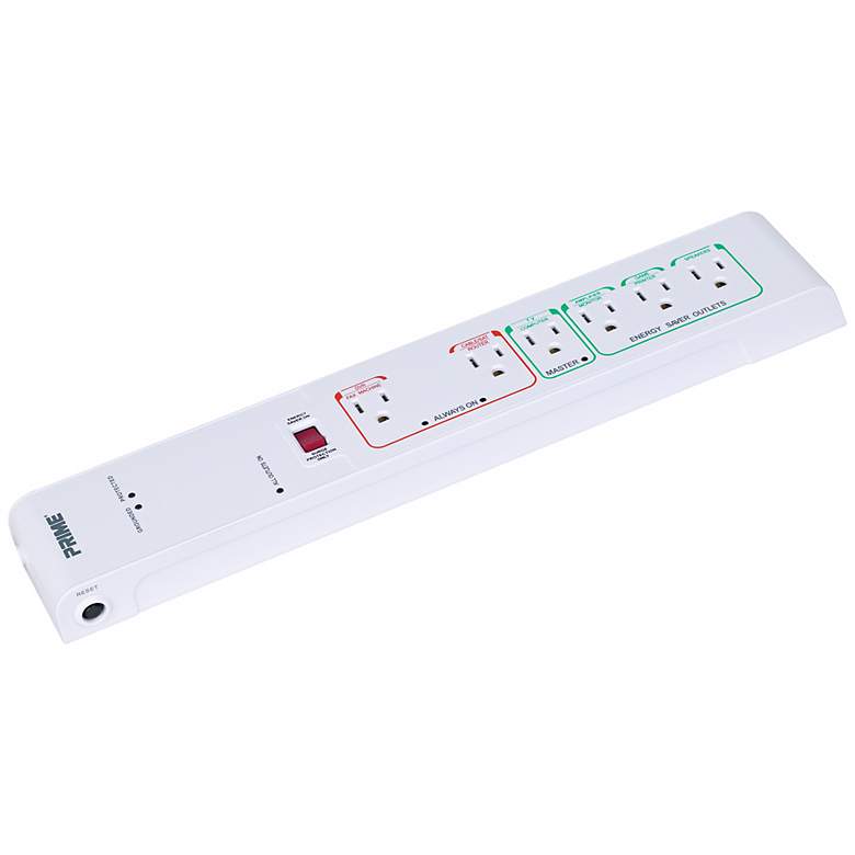 Image 1 Energy Saver Six Outlet Surge Protector