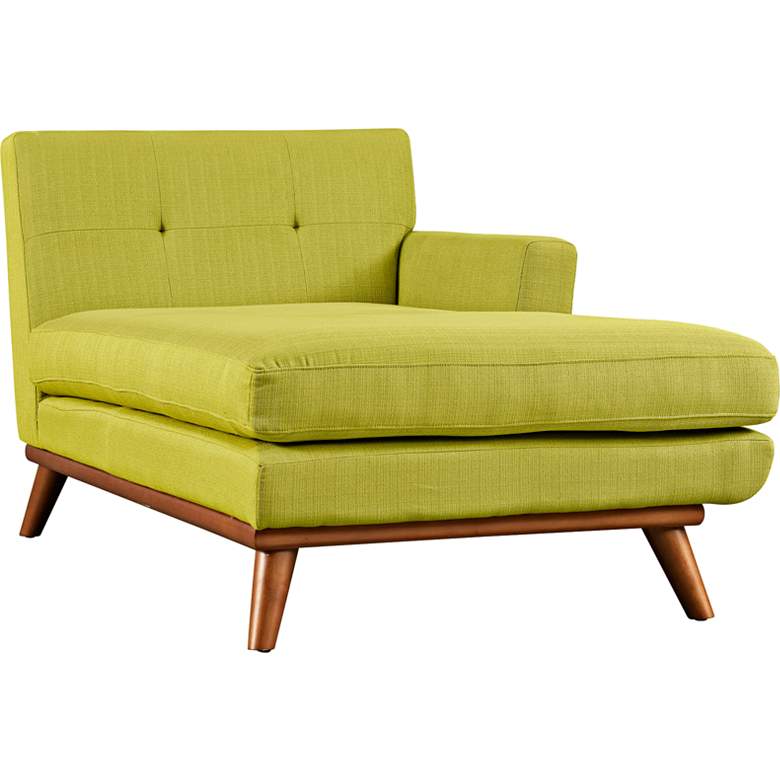 Image 1 Engage 36 1/2 inch Wide Wheatgrass Tufted Right-Arm Chaise