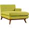 Engage 36 1/2" Wide Wheatgrass Tufted Right-Arm Chaise