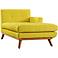 Engage Sunny Fabric Tufted Right-Arm Chaise