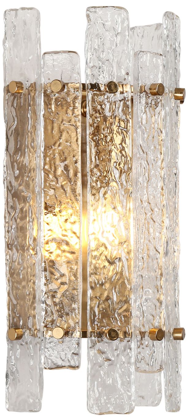 Image 2 Engaveric 1-Light Glass Wall Sconces