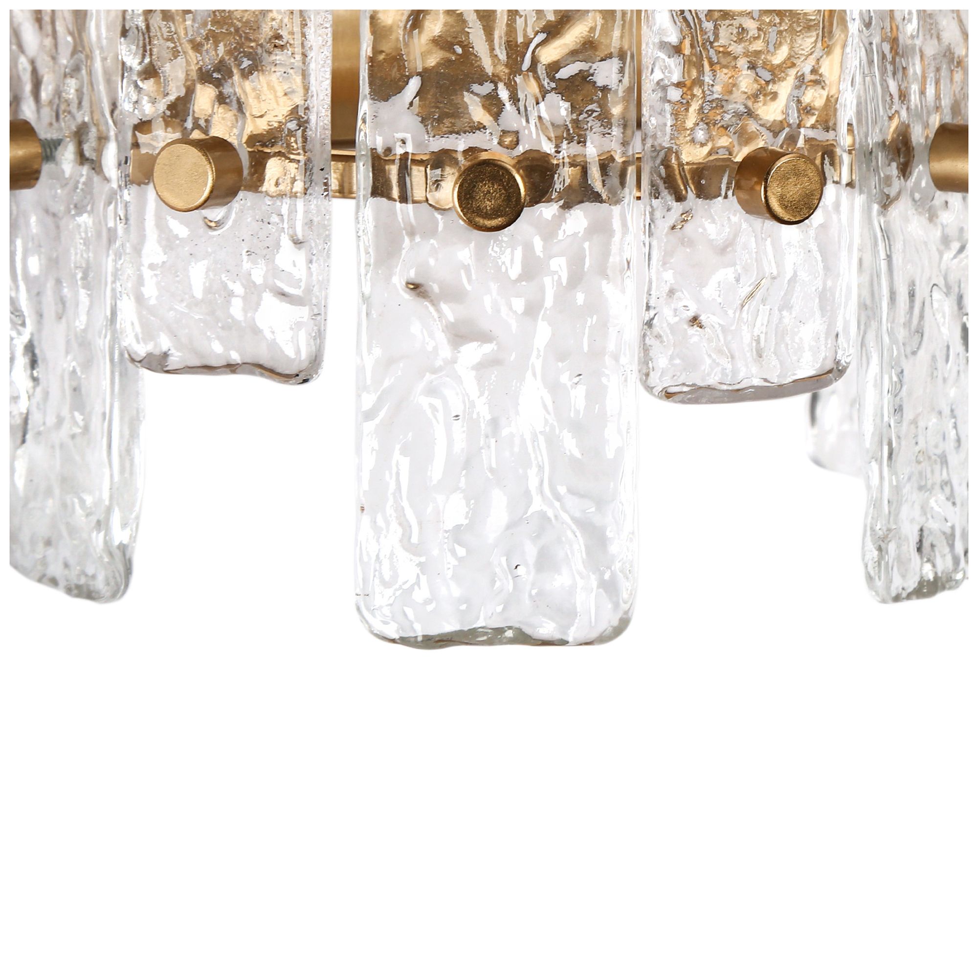 Engaveric 1-Light Glass Wall Sconces
