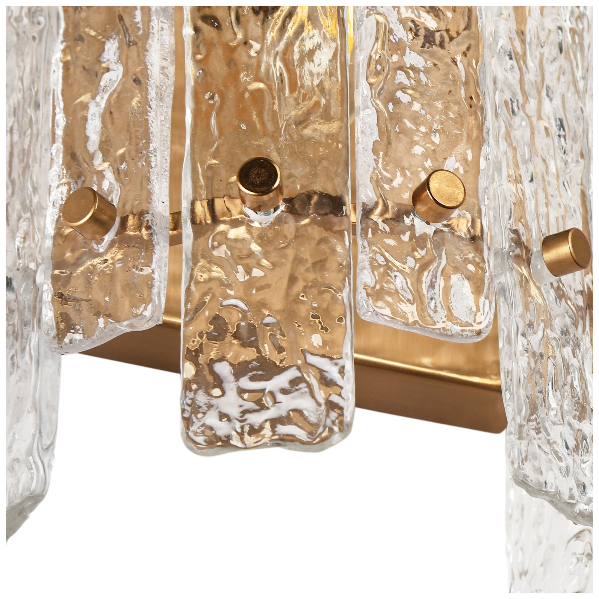 Engaveric 1-Light Glass Wall Sconces