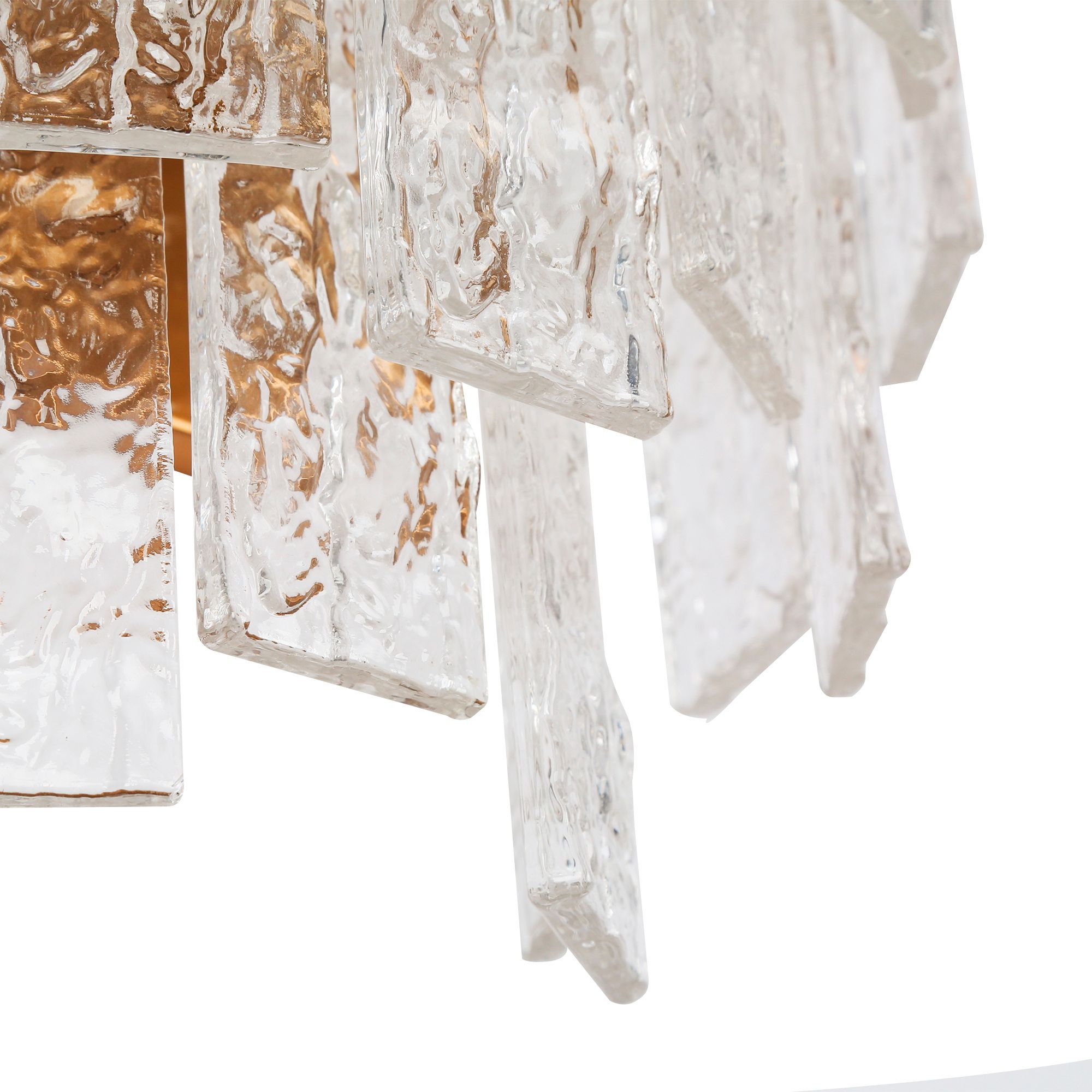 Engaveric 2-Light Glass Wall Sconces