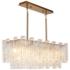 Engaveric 31" Wide Plating Brass Island Chandelier