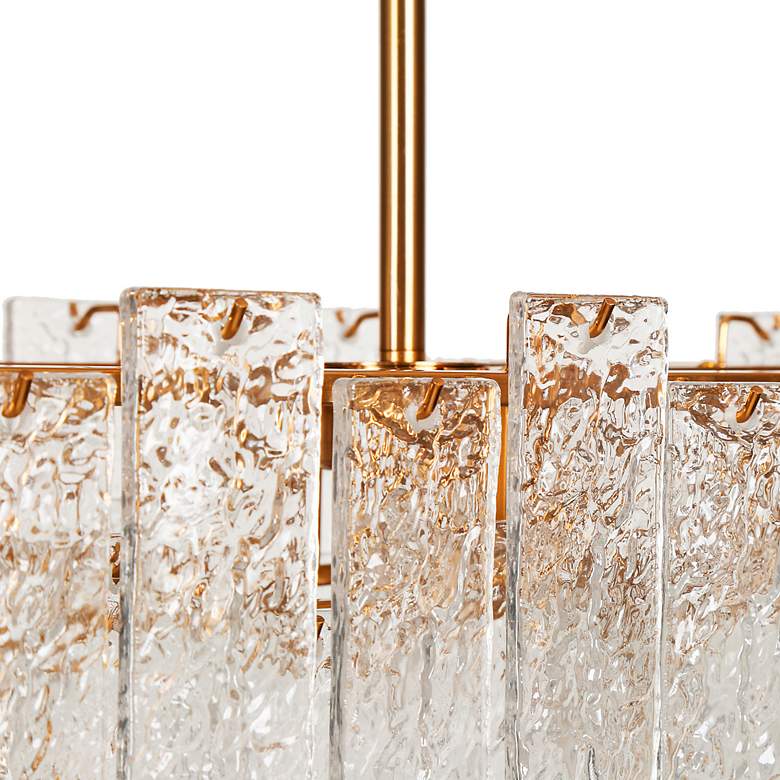 Image 4 Engaveric 31" Wide Plating Brass Island Chandelier more views