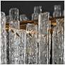 4_Engaveric 39" Wide Plating Brass and Glass Island Chandelier more views