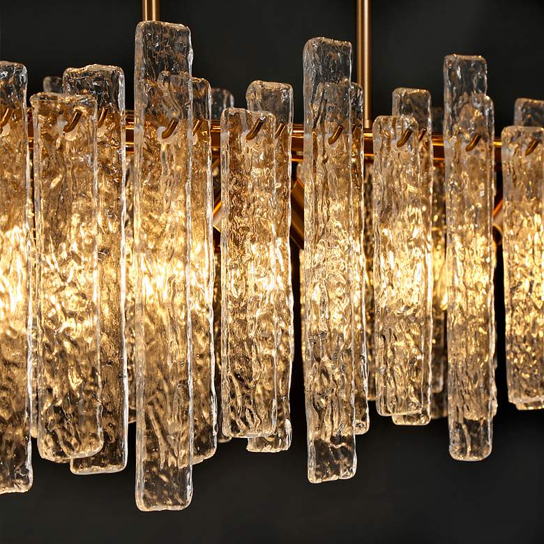 Image 2 Engaveric 6-Light Glass Island Chandelier more views