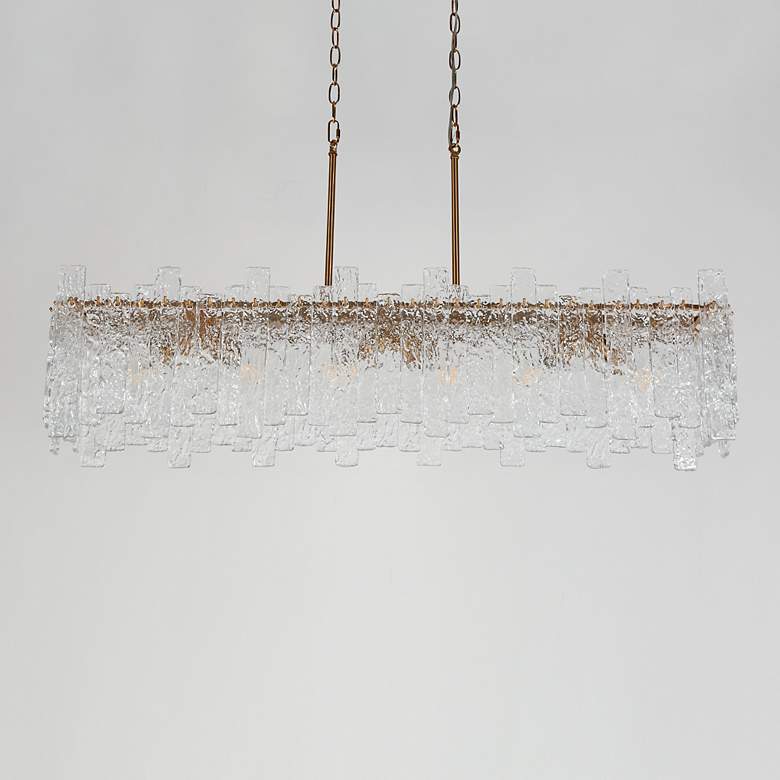 Image 3 Engaveric 6-Light Glass Island Chandelier more views