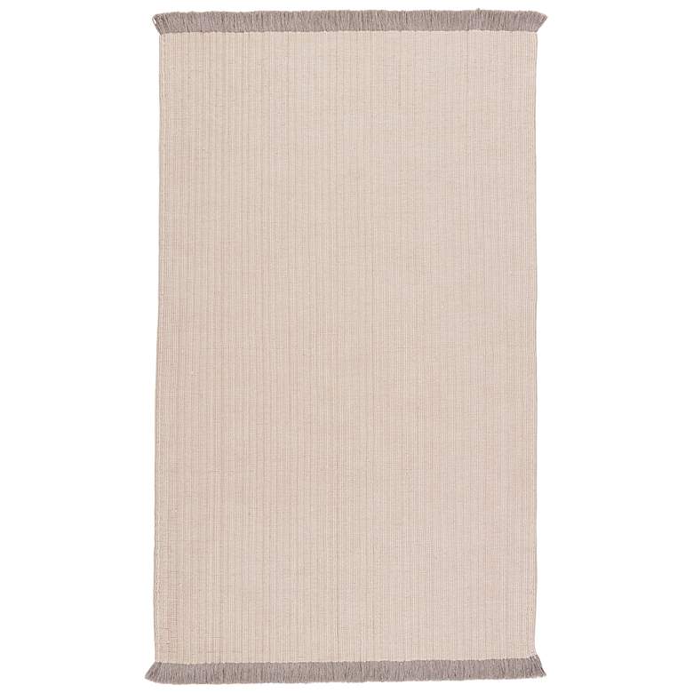 Image 2 Engild DRE01 4'x6' Beige and Gray Indoor/Outdoor Area Rug