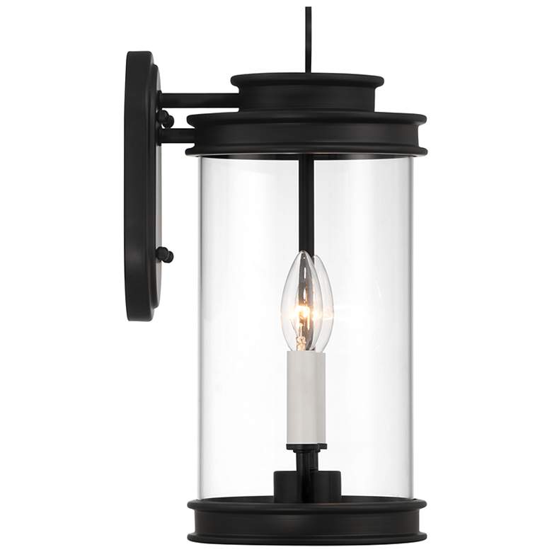 Image 5 Englewood 2-Light Outdoor Wall Lantern in Matte Black more views
