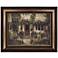 English Cottage IV Framed 31 1/2" High Country Wall Art