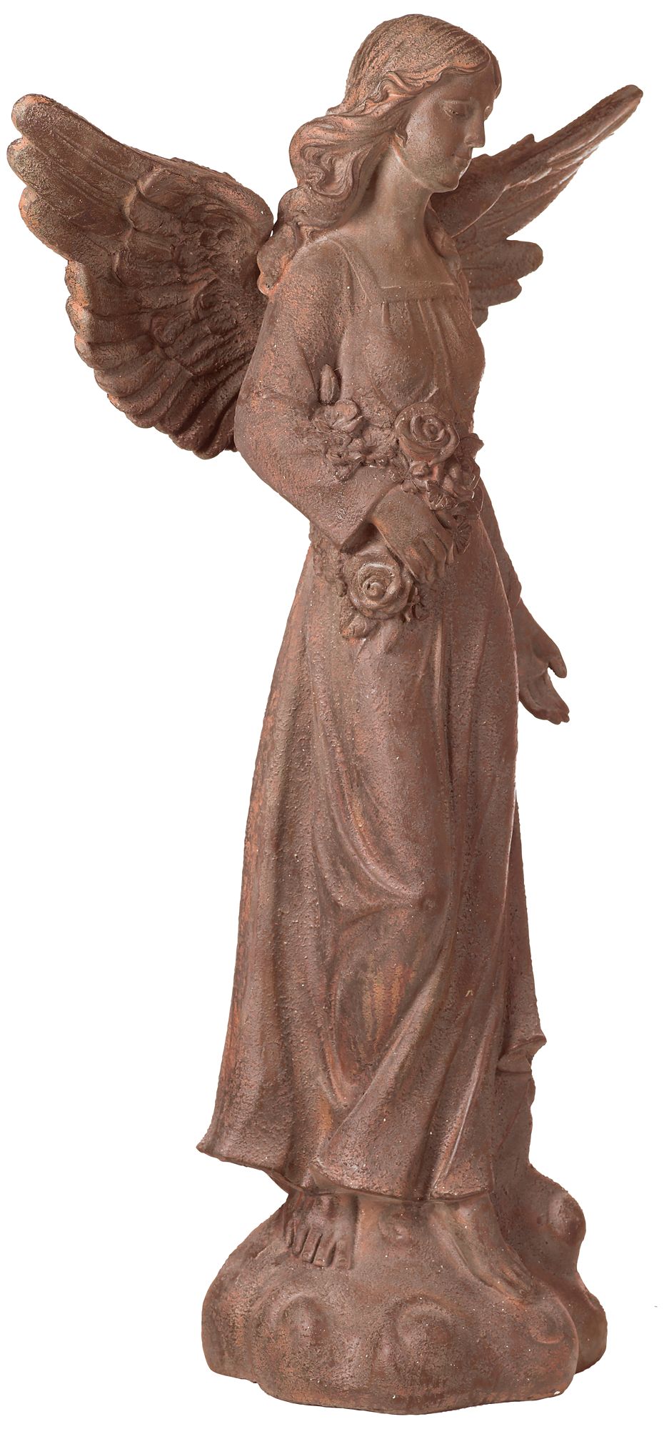 English Tudor Garden Angel 41 1/2" High Patio Outdoor Statue Image 4